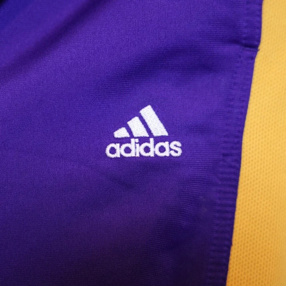 RARE Adidas Los Angeles Lakers Men's Warm Up Break Away Track Pants Size Large